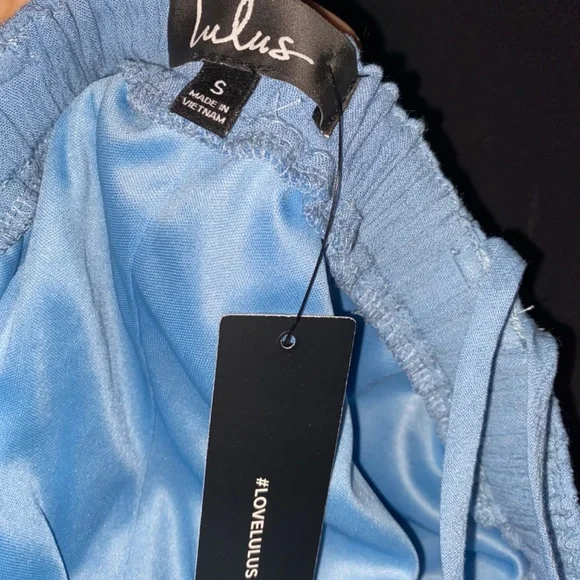 Lost in Paradise Slate Blue Maxi Dress - Picture 6 of 8